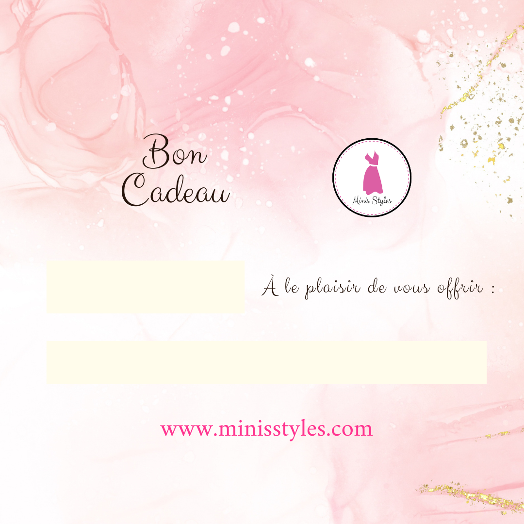 Bon cadeau Numérique