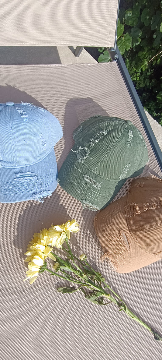 Casquettes casual réglables 3 coloris