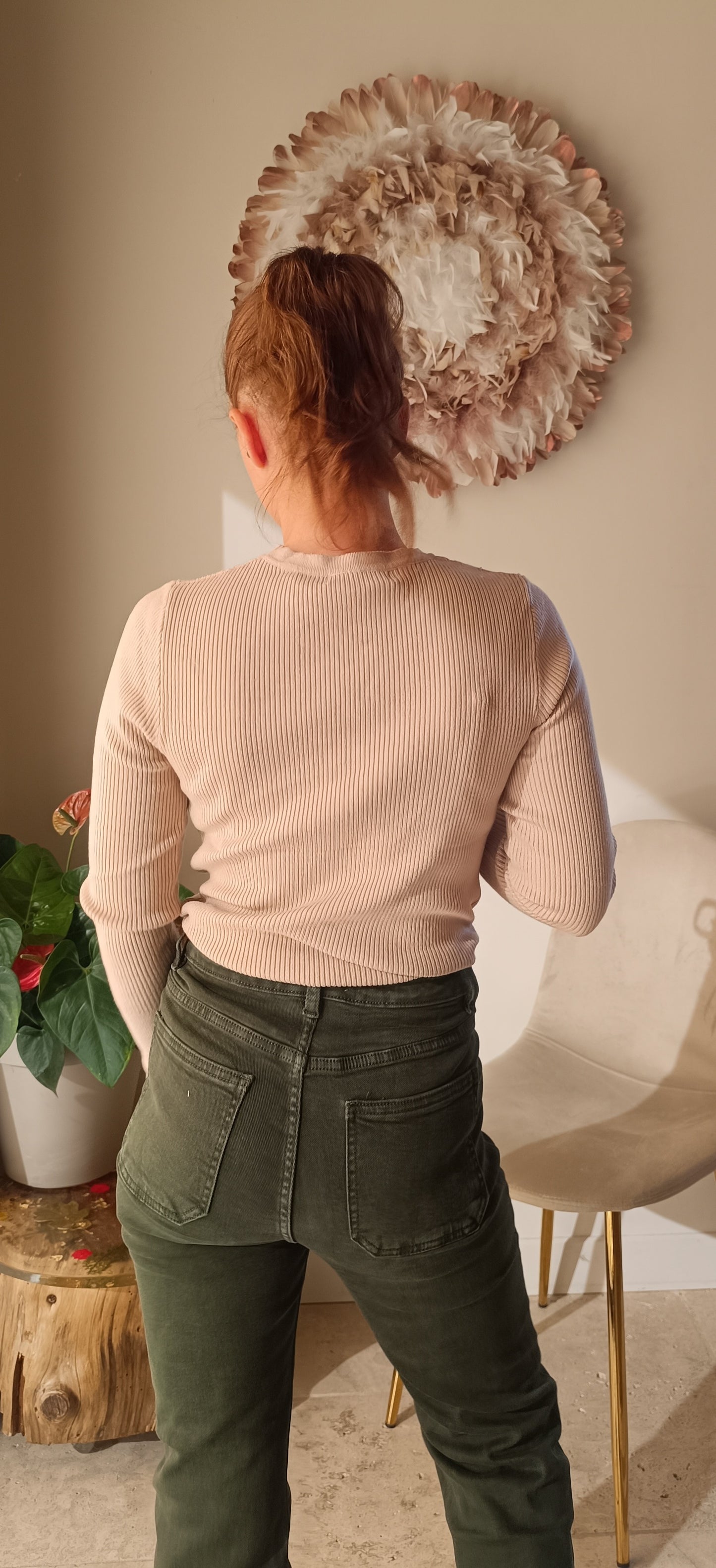 Pull beige 