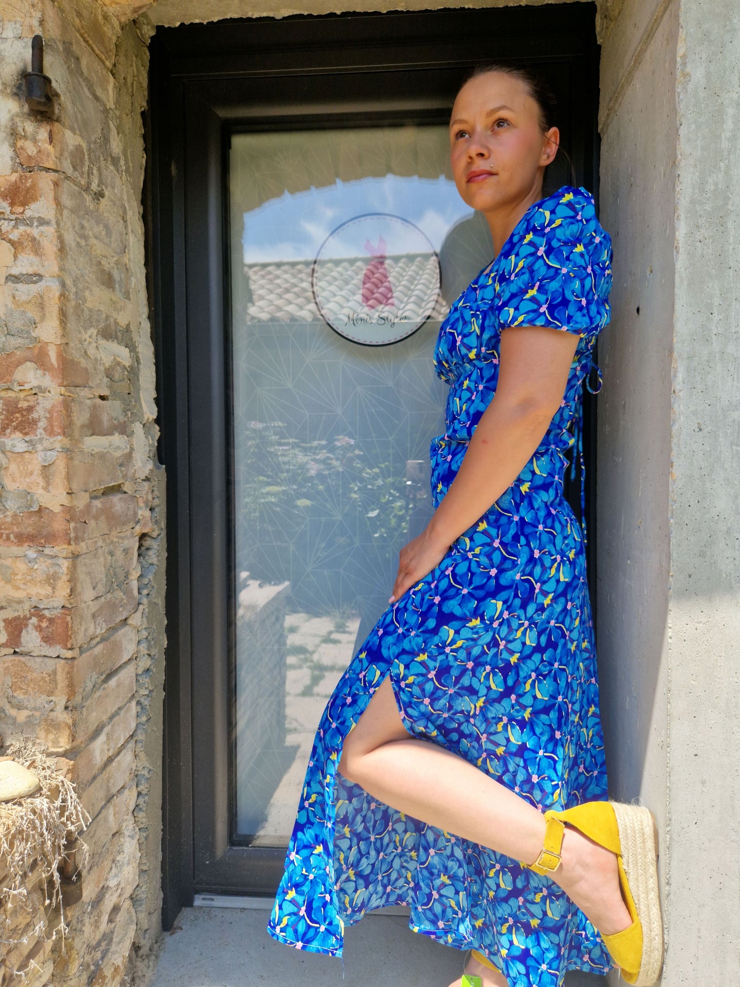 DEPT Robe bandeau Dames Robe T EU 38 bleu style décontracté DEPT Robe bandeau Dames Robe T EU 38 bleu style décontracté