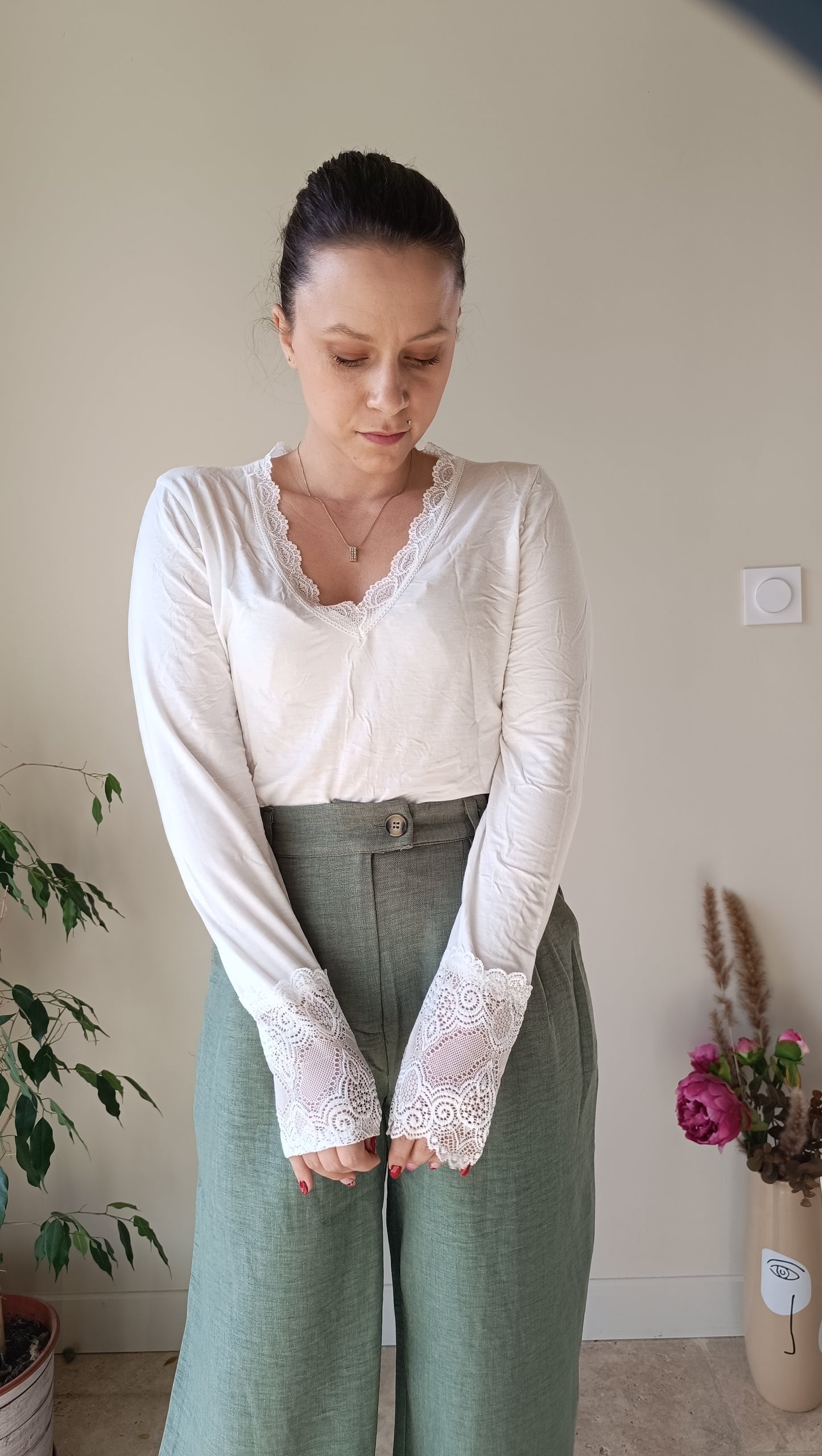 Pantalon fluide chic et décontracté