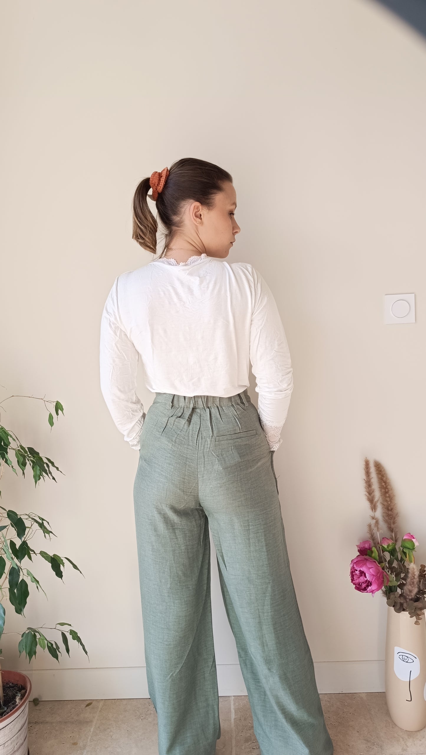 Pantalon fluide chic et décontracté