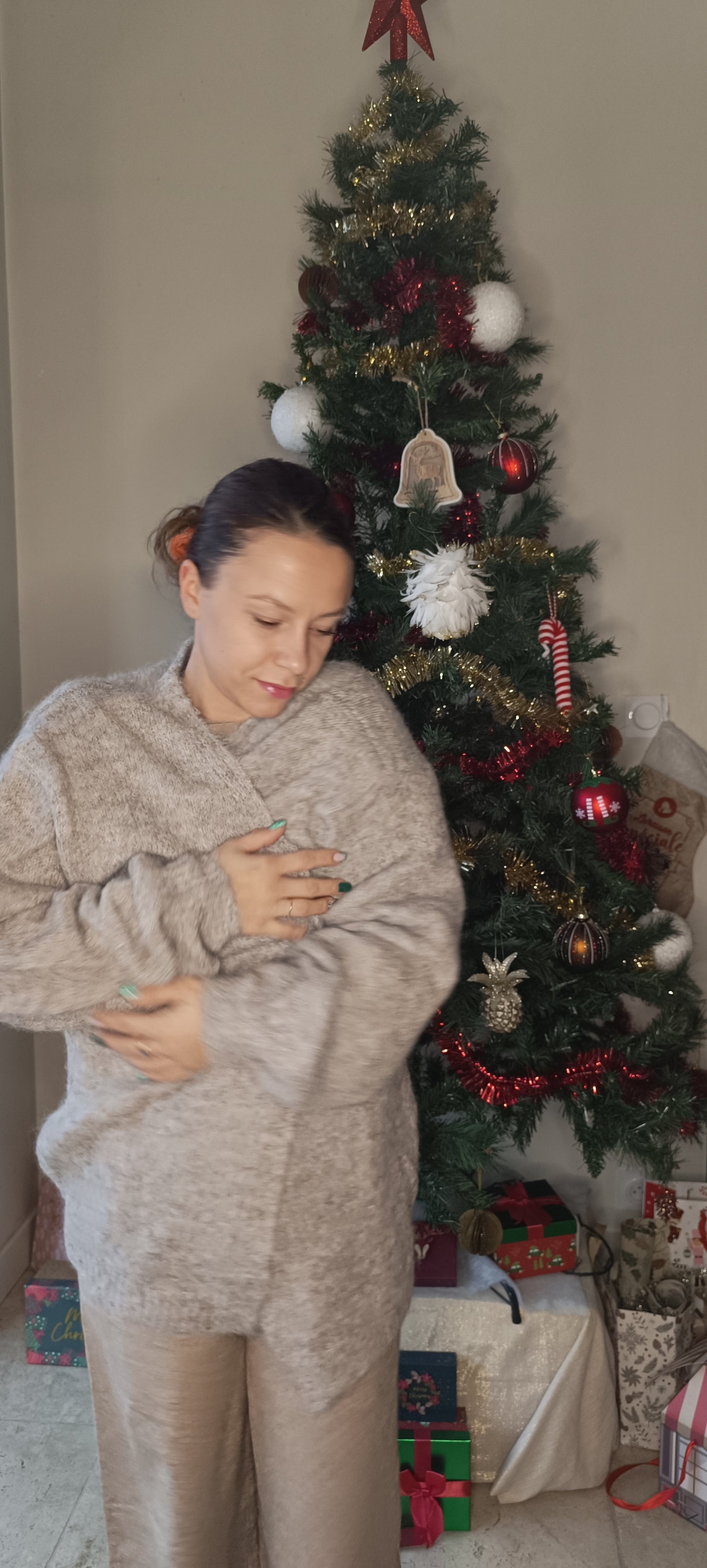 Gilet cocooning doux