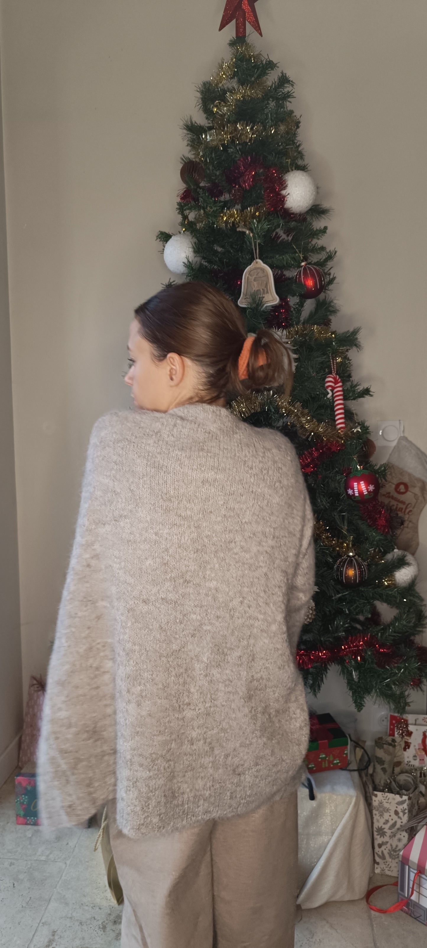 Gilet cocooning doux