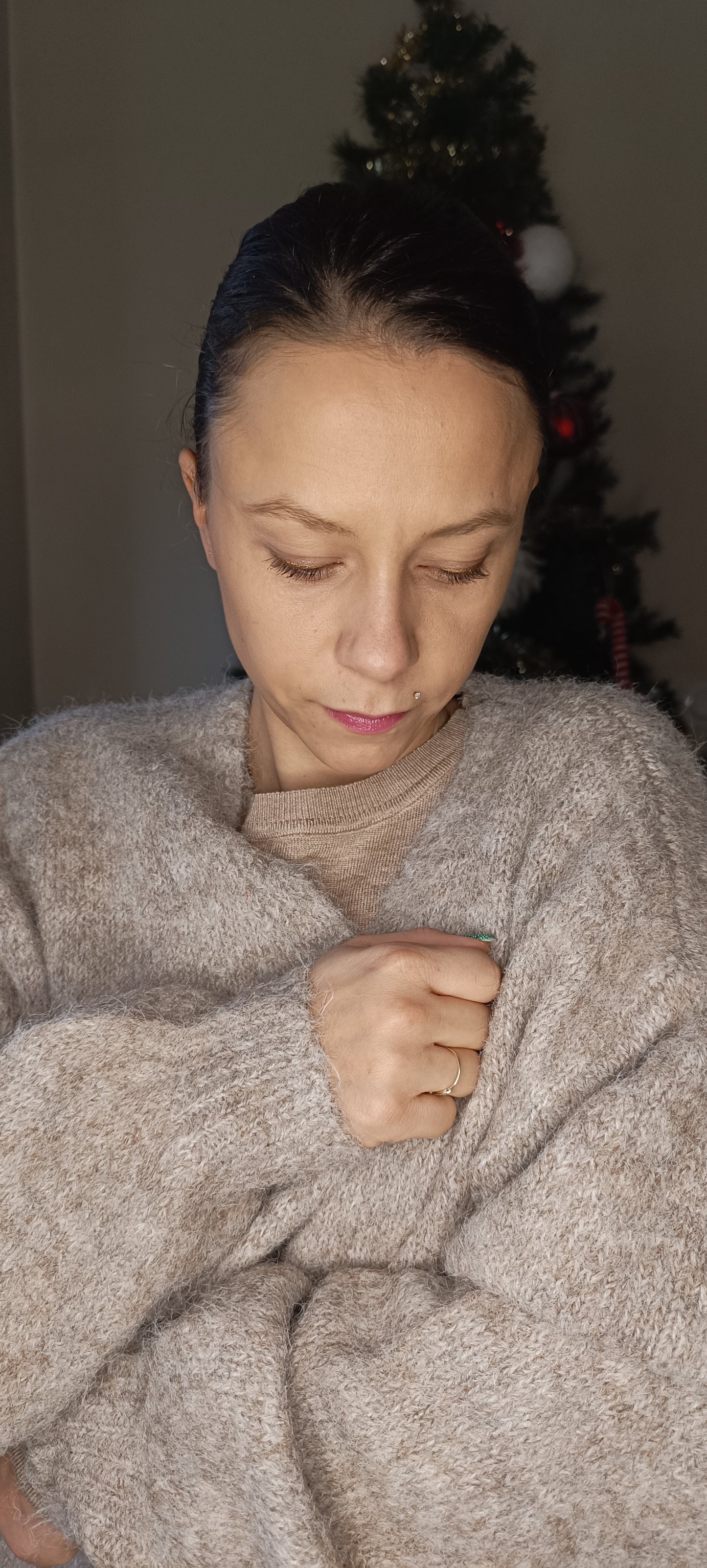 Gilet cocooning doux